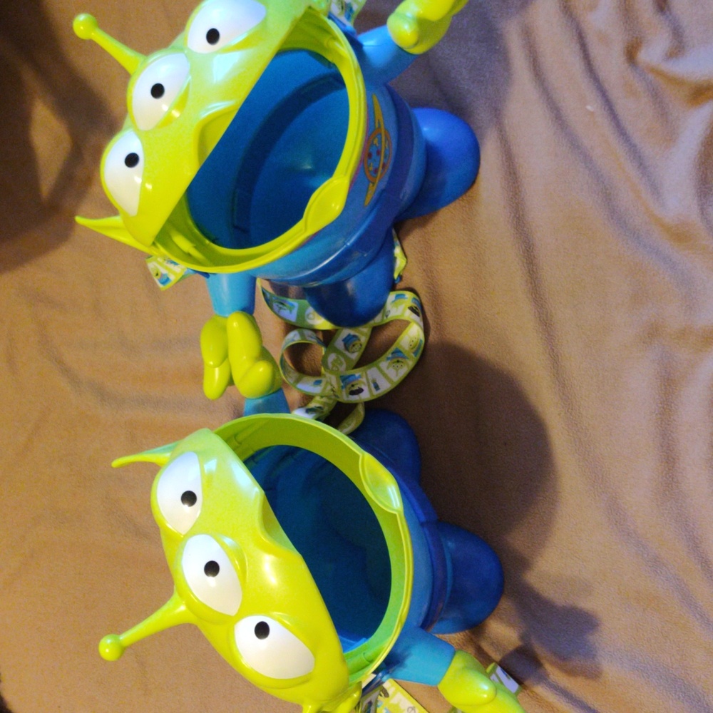 *SOLD* Toy Story Alien Popcorn Buckets